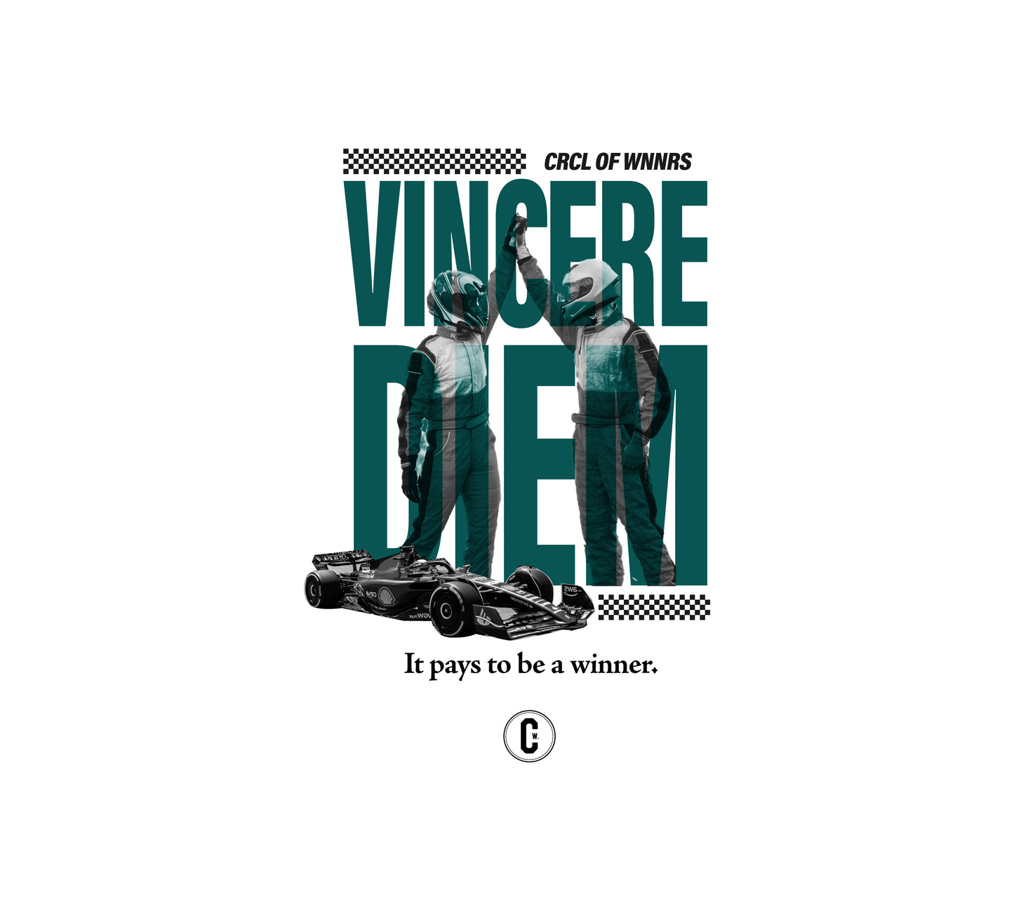 'WIN THE DAY' Racing Tee