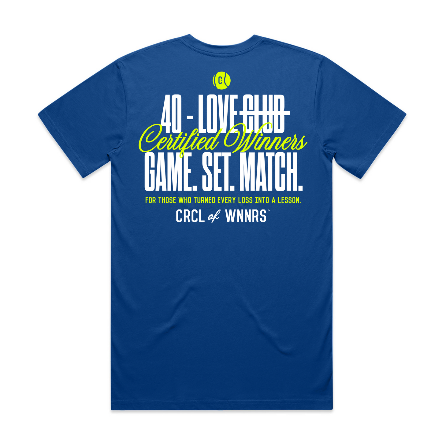 40 Love Tee (ROYAL)