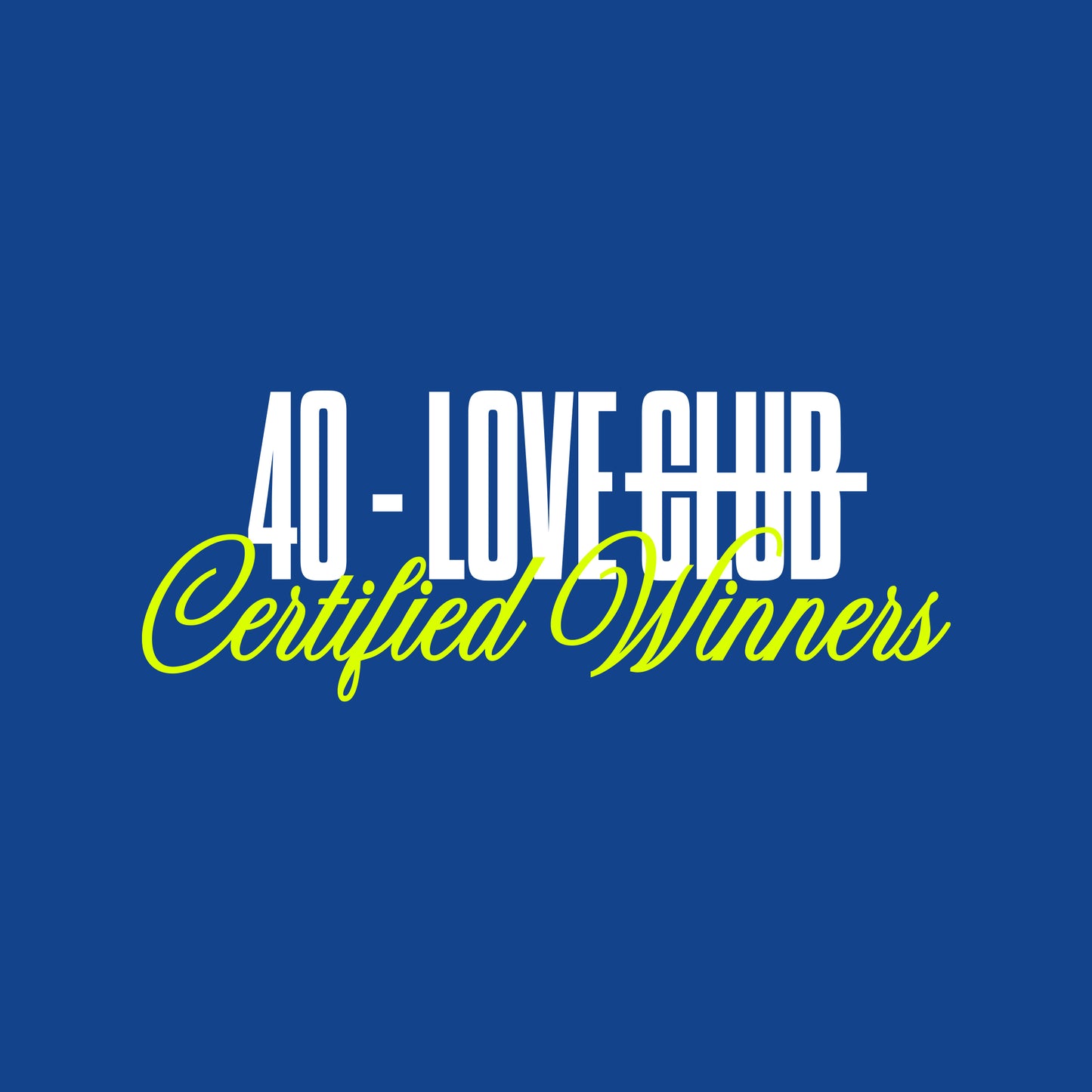 40 Love Tee (ROYAL)