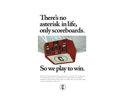 'PLAY TO WIN' Scoreboard Tee